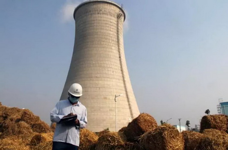 Garbage biomass power generation