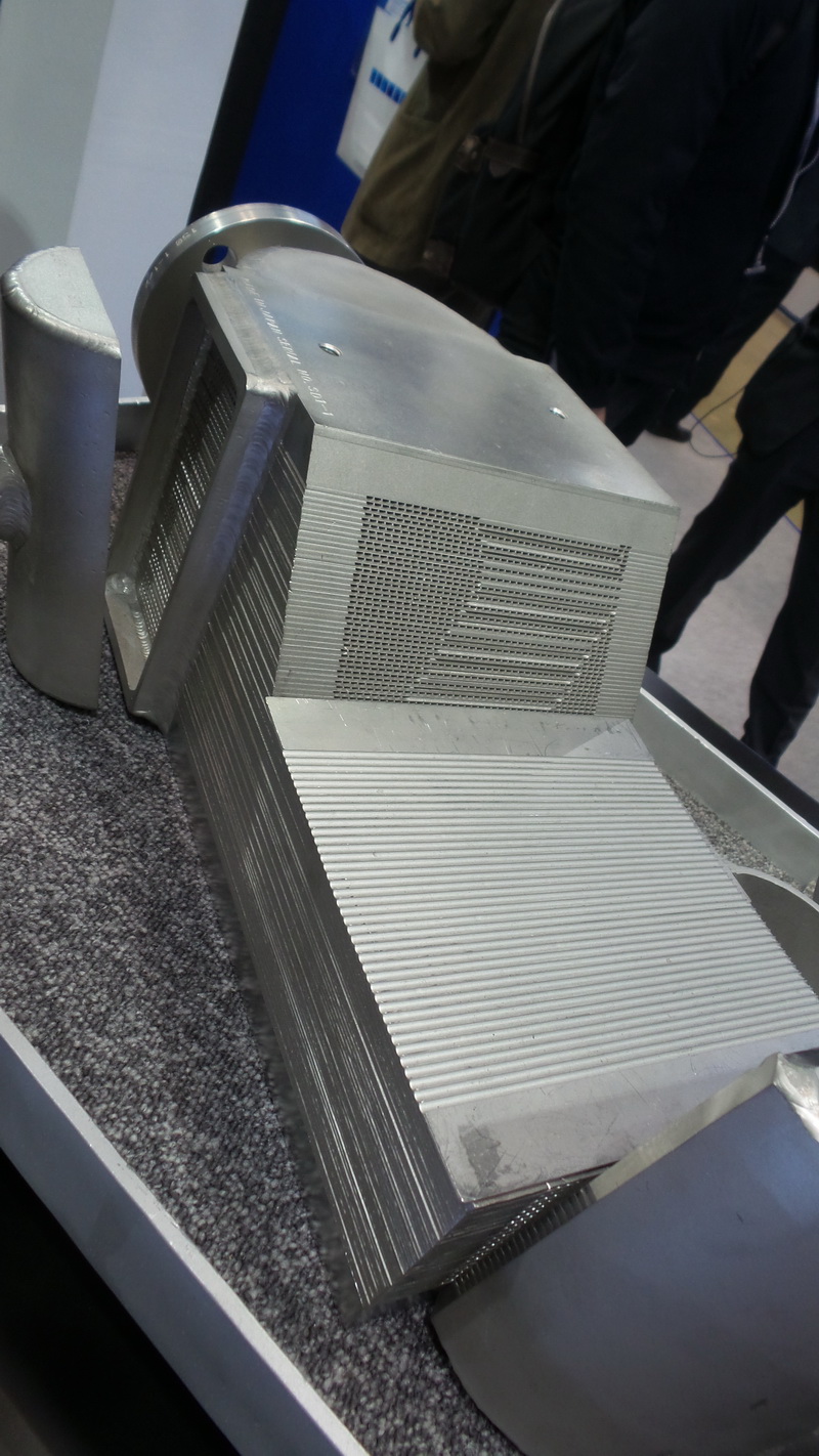 Printed board heat exchanger